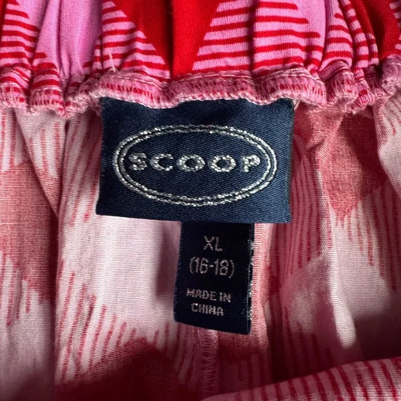 Scoop Skirt Crop Top Set Pink Red Checkered Picnic Summer XL - Picture 11 of 14